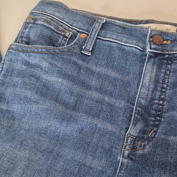 Madewell 10" High-Rise Skinny Jeans - Size 29 /8 - Picture 6 of 14